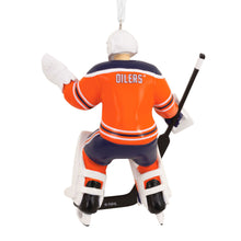 Load image into Gallery viewer, NHL Edmonton Oilers® Goalie Hallmark Ornament