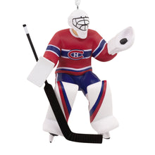 Load image into Gallery viewer, NHL Montreal Canadiens® Goalie Hallmark Ornament