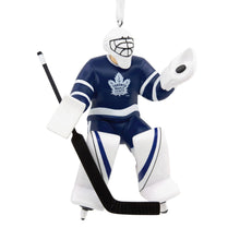 Load image into Gallery viewer, NHL Toronto Maple Leafs® Goalie Hallmark Ornament