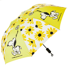 Load image into Gallery viewer, Peanuts® Snoopy Yellow Daisies Umbrella