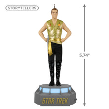 Load image into Gallery viewer, Star Trek™ Mirror, Mirror Collection Captain James T. Kirk Ornament With Light and Sound