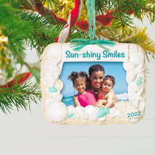 Load image into Gallery viewer, Sunshiny Smiles 2022 Photo Frame Ornament