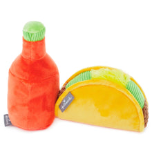 Load image into Gallery viewer, Better Together Taco and Hot Sauce Magnetic Plush, 5"