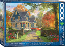 Load image into Gallery viewer, The Blue Country House - 1000 Piece Puzzle by EuroGraphics - Hallmark Timmins
