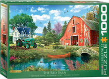 Load image into Gallery viewer, The Red Barn - 1000 Piece Puzzle by EuroGraphics - Hallmark Timmins