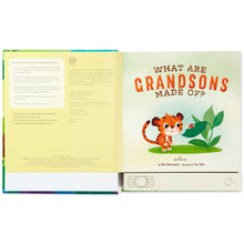 Load image into Gallery viewer, What Are Grandsons Made Of? Recordable Storybook - Hallmark Timmins