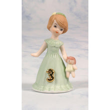 Load image into Gallery viewer, Growing Up Girls - Brunette Age 3