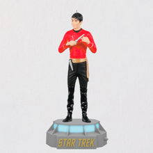 Load image into Gallery viewer, Star Trek™ Mirror, Mirror Collection Lieutenant Hikaru Sulu Ornament With Light and Sound