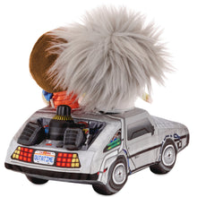 Load image into Gallery viewer, itty bittys® Back to the Future Marty McFly Plush and Dr. Emmett Brown Plush in the Time Machine Set