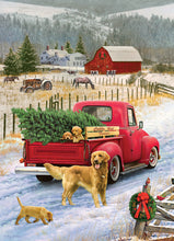 Load image into Gallery viewer, Christmas On The Farm - 1000 Piece Puzzle by Cobble Hill