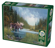 Load image into Gallery viewer, Moose Lake - 1000 Piece Puzzle by Cobble Hill
