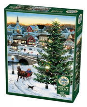 Load image into Gallery viewer, Village Tree - 1000 Piece Puzzle by Cobble Hill