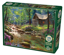 Load image into Gallery viewer, "Fishing Cabin" - 1000 Piece Cobble Hill Puzzle