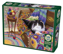 Load image into Gallery viewer, Comfy Cat - 1000 Piece Puzzle by Cobble Hill