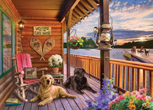 Load image into Gallery viewer, "Welcome to the Lake House" 1000 Piece Puzzle by Cobble Hill