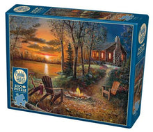 Load image into Gallery viewer, Fireside - 500 Piece Puzzle by Cobble Hill