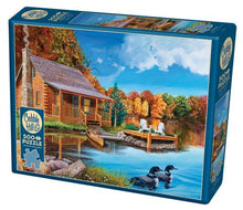 Load image into Gallery viewer, Loon Lake - 500 Piece Puzzle by Cobble Hill