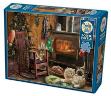 Load image into Gallery viewer, Kittens By The Stove - 500 Piece Puzzle by Cobble Hill