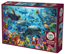 Load image into Gallery viewer, Coral Sea - 2000 Piece Puzzle by Cobble Hill