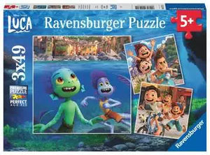 Disney-Pixar: Luca - 3 x 49 Piece Puzzles