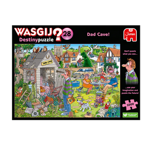 Wasgij Destiny 28 - Dad Cave! (1000 pieces)