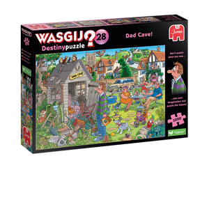 Wasgij Destiny 28 - Dad Cave! (1000 pieces)