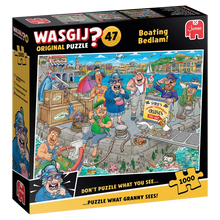 Load image into Gallery viewer, Wasgij Original 47 - Boating Bedlam! (1000 pieces)
