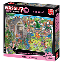 Load image into Gallery viewer, Wasgij Destiny 28 - Dad Cave! (1000 pieces)
