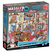 Load image into Gallery viewer, Wasgij Retro Mystery 10 - Spring has Sprung! (1000 pieces)
