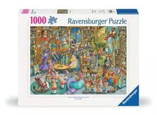 Load image into Gallery viewer, Midnight at The Library - 1000 Piece Puzzle by Ravensburger

