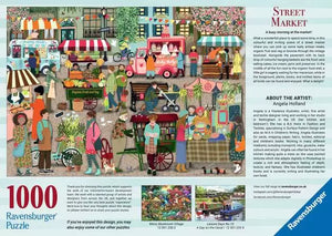 Street Market - 1000 Piece Puzzle by Ravensburger