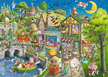 Load image into Gallery viewer, Mother Gooseville - 1000 Pieces Puzzle by Ravensburger
