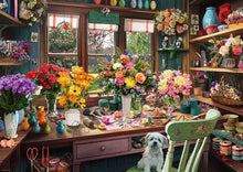 Load image into Gallery viewer, The Flower Arranger's Shed - 1000 Piece Puzzle by Ravensburger - Hallmark Timmins
