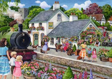 Load image into Gallery viewer, Whistle Stop Cottage - 1000 Piece Puzzle by Ravensburger - Hallmark Timmins
