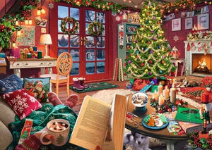 Cozy Christmas Retreat - 500 Piece Puzzle by Ravensburger