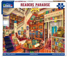 Load image into Gallery viewer, Readers Paradise - 1000 Piece Puzzle by White Mountain
