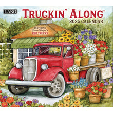 Load image into Gallery viewer, Truckin&#39; Along 2025 LANG Deluxe Wall Calendar
