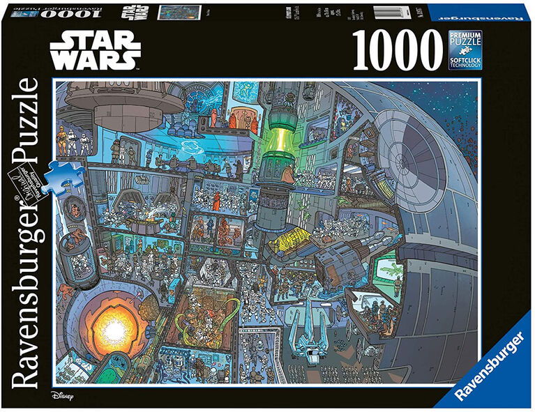 Star Wars - Where's Wookie - 1000 Piece Puzzle by Ravensburger