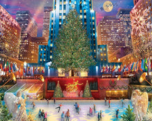 Load image into Gallery viewer, Rockefeller Christmas - 1000 Piece Puzzle by White Mountain
