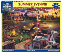 Load image into Gallery viewer, Summer Evening - 500 Piece Puzzle by White Mountain

