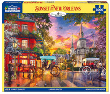 Load image into Gallery viewer, Sunset in New Orleans - 1000 Piece Puzzle by White Mountain
