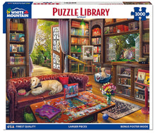 Load image into Gallery viewer, Puzzle Library - 1000 Piece Puzzle by White Mountain
