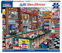 Load image into Gallery viewer, Pepsi Soda Fountain - 1000 Piece Puzzle by White Mountain
