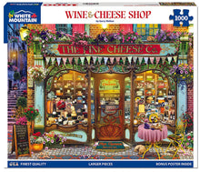 Load image into Gallery viewer, Wine &amp; Cheese Shop - 1000 Piece Puzzle by White Mountain
