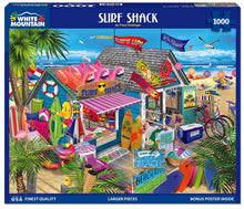 Load image into Gallery viewer, Surf Shack - 1000 Piece Puzzle by White Mountain

