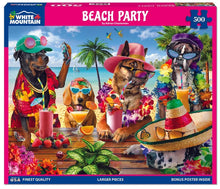 Load image into Gallery viewer, Beach Party - 500 Piece Puzzle by White Mountain
