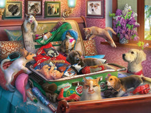 Load image into Gallery viewer, Paws Gone Wild - 500 Piece Puzzle by White Mountain
