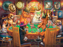 Load image into Gallery viewer, Poker Dogs - 500 Piece Puzzle by White Mountain
