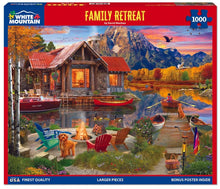 Load image into Gallery viewer, Family Retreat - 1000 Piece Puzzle by White Mountain
