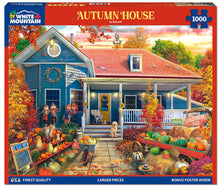 Load image into Gallery viewer, Autumn House - 1000 Puzzle by White Mountain
